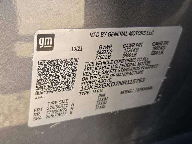 2022 GMC Yukon XL SLT