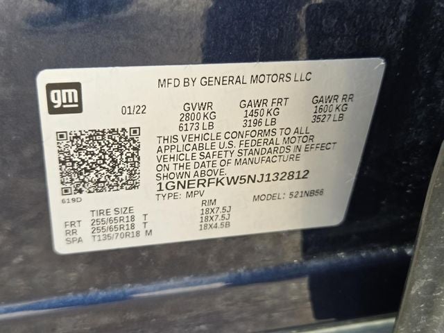 2022 Chevrolet Traverse LS