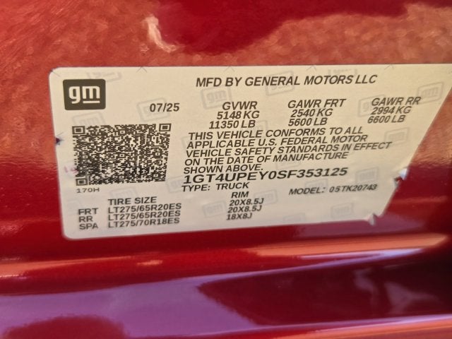 2025 GMC Sierra 2500HD AT4