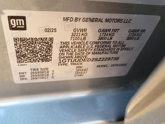 2025 GMC Sierra 1500 SLT