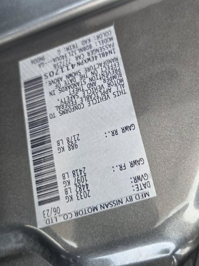 2023 Nissan Altima 2.5 SL