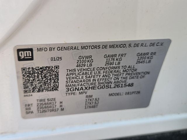 2025 Chevrolet Equinox LT