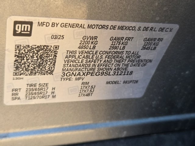 2025 Chevrolet Equinox LT