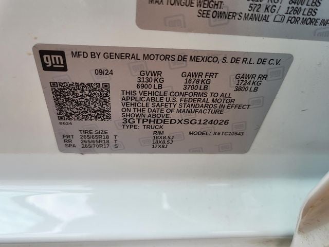 2025 GMC Sierra 1500 SLT