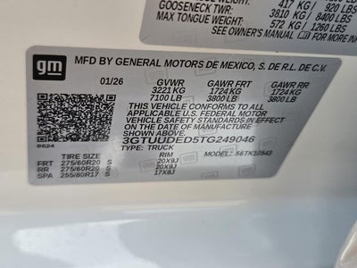 2026 GMC Sierra 1500 SLT