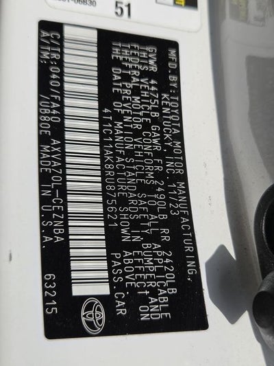 2024 Toyota Camry LE