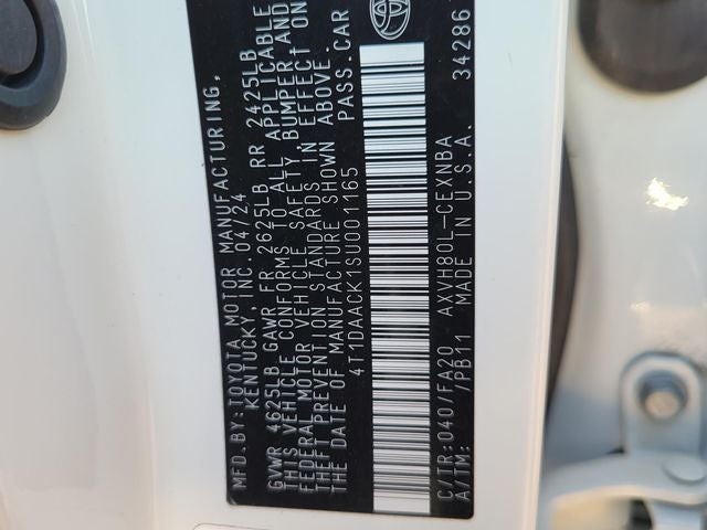 2025 Toyota Camry LE