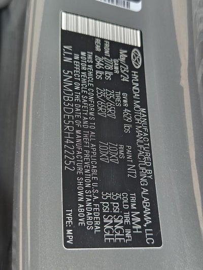 2024 Hyundai Tucson SEL