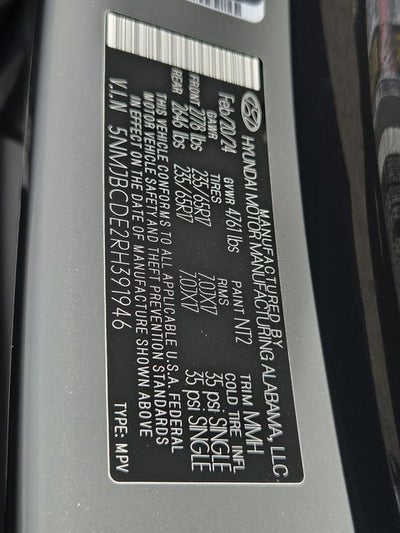 2024 Hyundai Tucson SEL